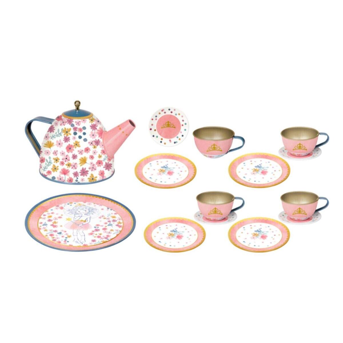 Die Spiegelburg Spiel-Geschirr Prinzessin Lillifee Glitter&Gold