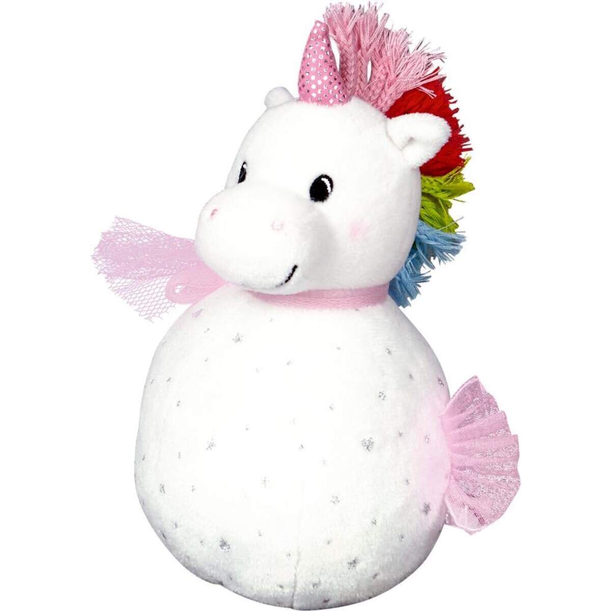 Die Spiegelburg Steh-auf-Einhorn mit Glockenspiel BabyGlück