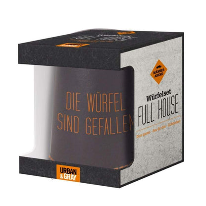 Die Spiegelburg Urban & Gray Würfelset FULL HOUSE 2.0