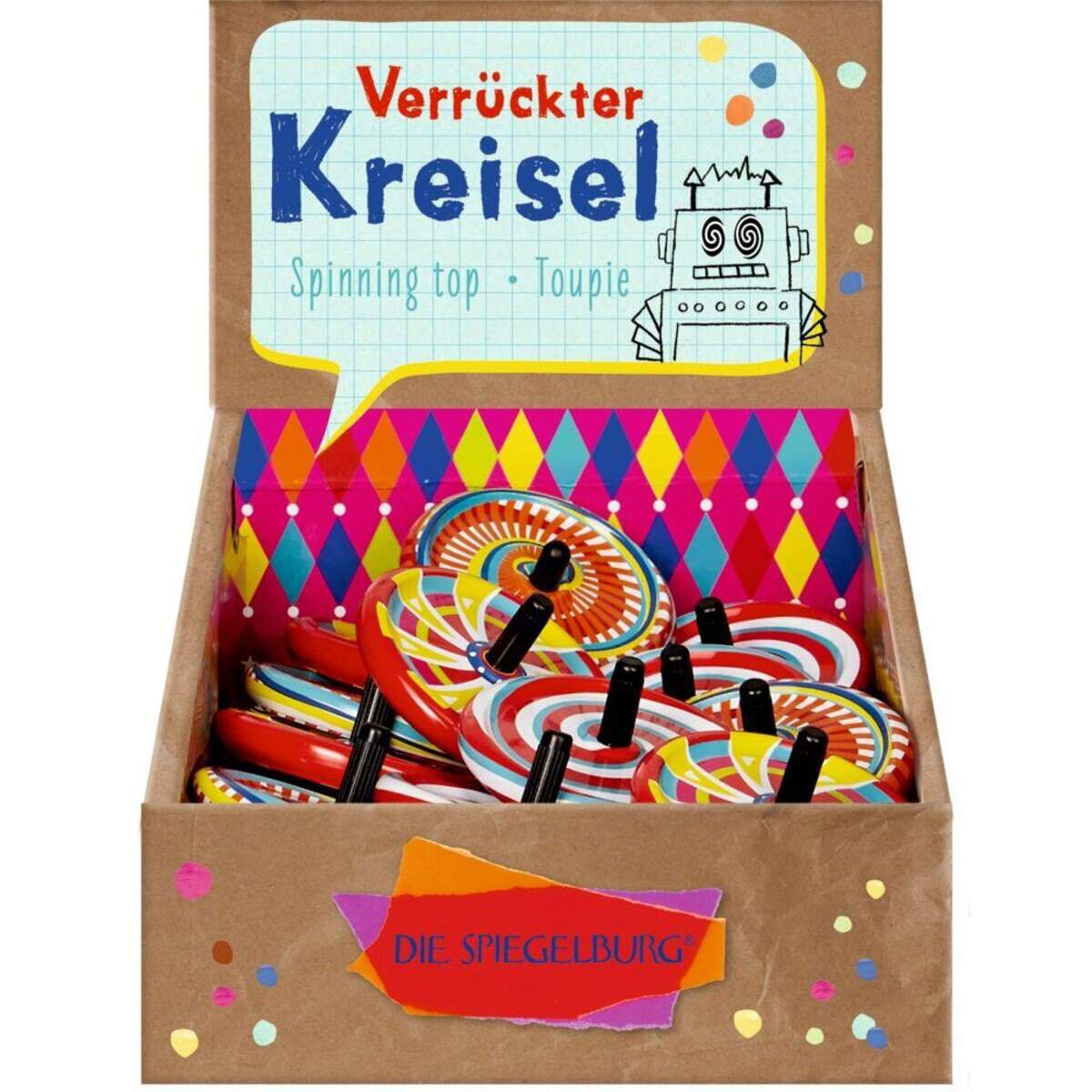 Die Spiegelburg Verrückter Kreisel, sortiert