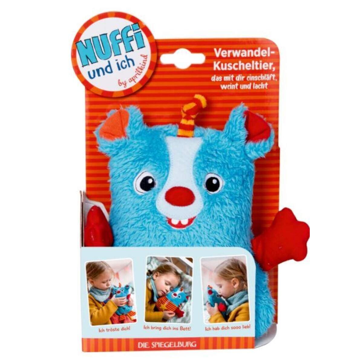 Die Spiegelburg Verwandel-Kuscheltier Nuffi