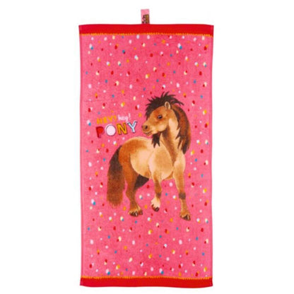 Die Spiegelburg Zauberhandtuch "Hey! Pony" Mein kl. Ponyhof