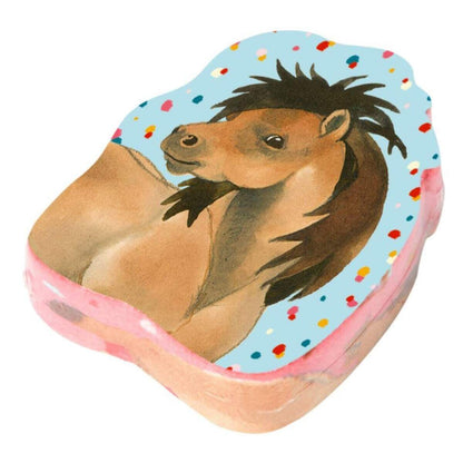 Die Spiegelburg Zauberhandtuch "Hey! Pony" Mein kl. Ponyhof