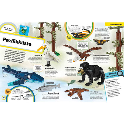 DK Verlag LEGO Ideen Tiere der Welt, mit 4 exklusiven Lego Tieren