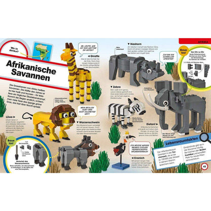 DK Verlag LEGO Ideen Tiere der Welt, mit 4 exklusiven Lego Tieren