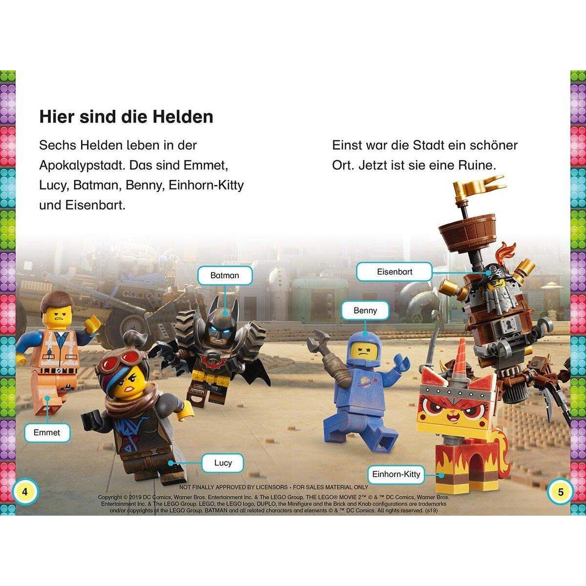 DK Verlag Superleser 1 Lesestufe - THE LEGO® MOVIE 2