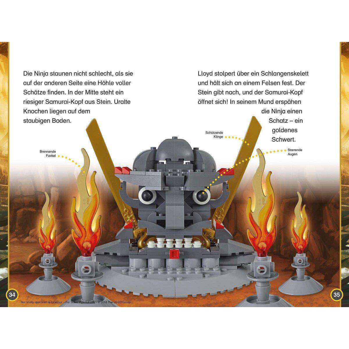 DK Verlag Superleser Lesestufe 2 - LEGO® NINJAGO® Die Große Verfolgungsjagd