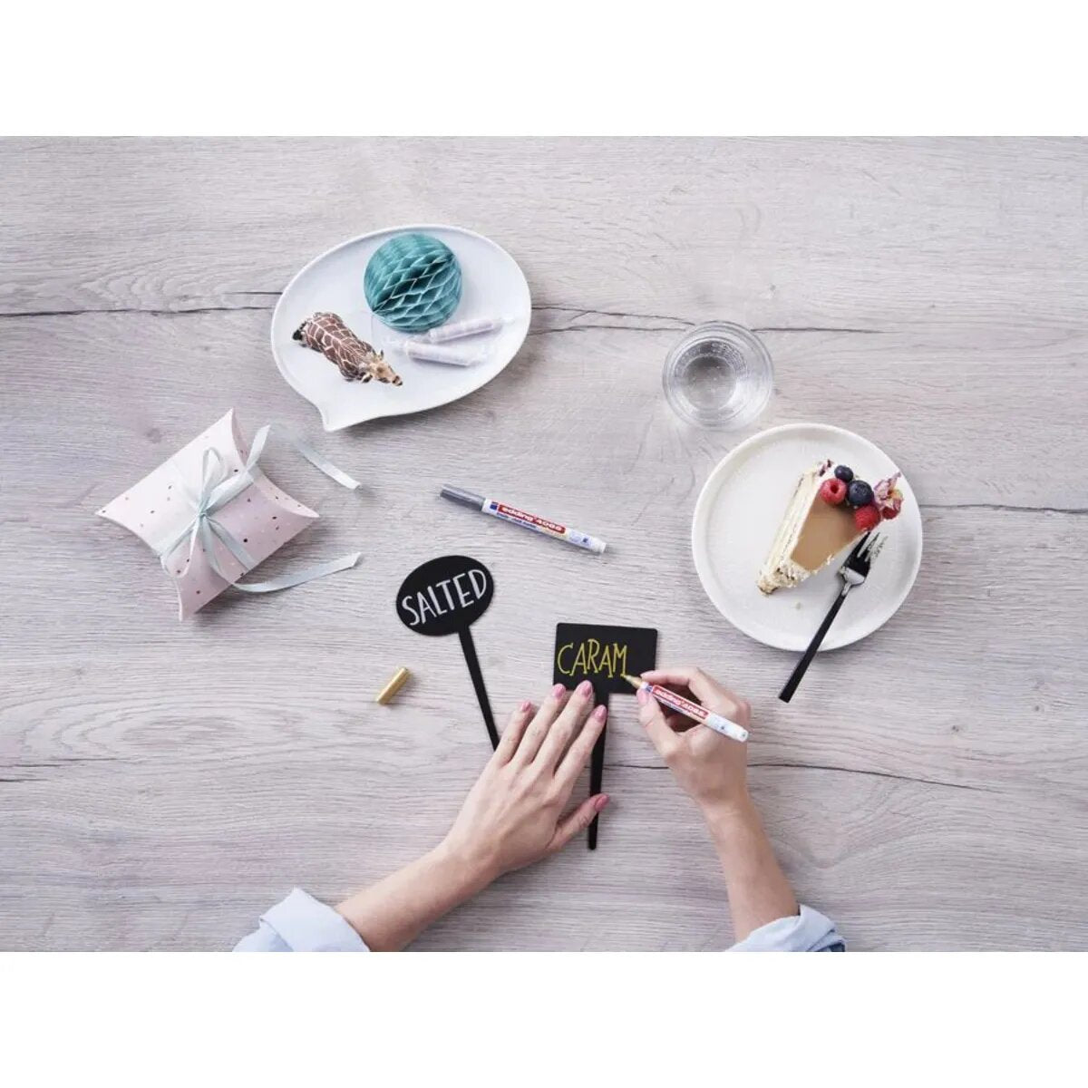 edding 4085 Kreidemarker, 1 - 2 mm, pastellgelb