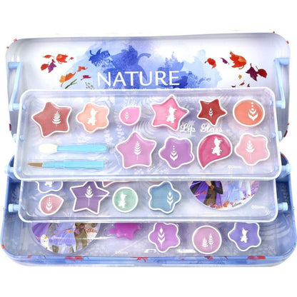 embb Frozen II Kosmetikdose: 3-stufiges Beauty Case aus Metall