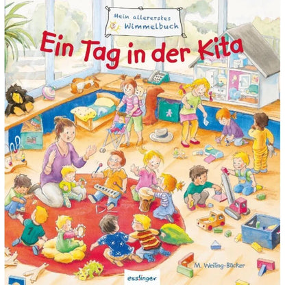 Esslinger Verlag Mein allererstes Wimmelbuch: Ein Tag in der Kita