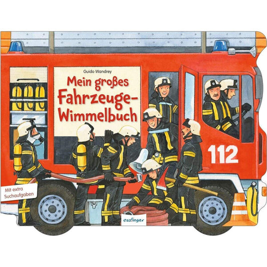 Esslinger Verlag Mein großes Fahrzeuge Wimmelbuch