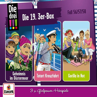 Europa Die Drei !!! 19. 3er Box mit den Folgen 56, 57 und 58