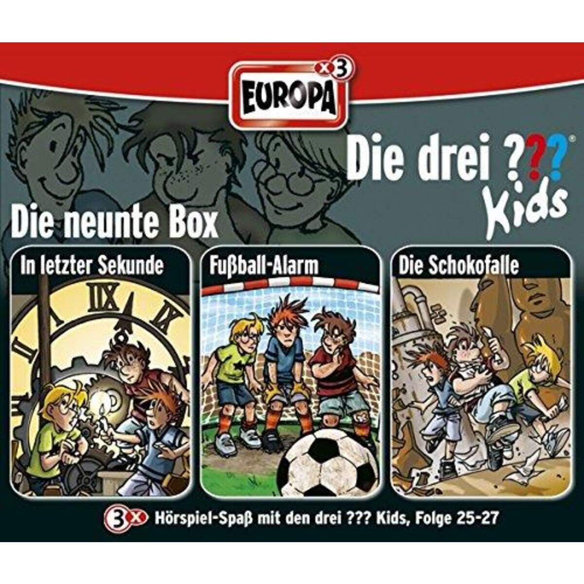 Europa Hörspiel-CD-Box ??? Kids Folgen 25 - 27