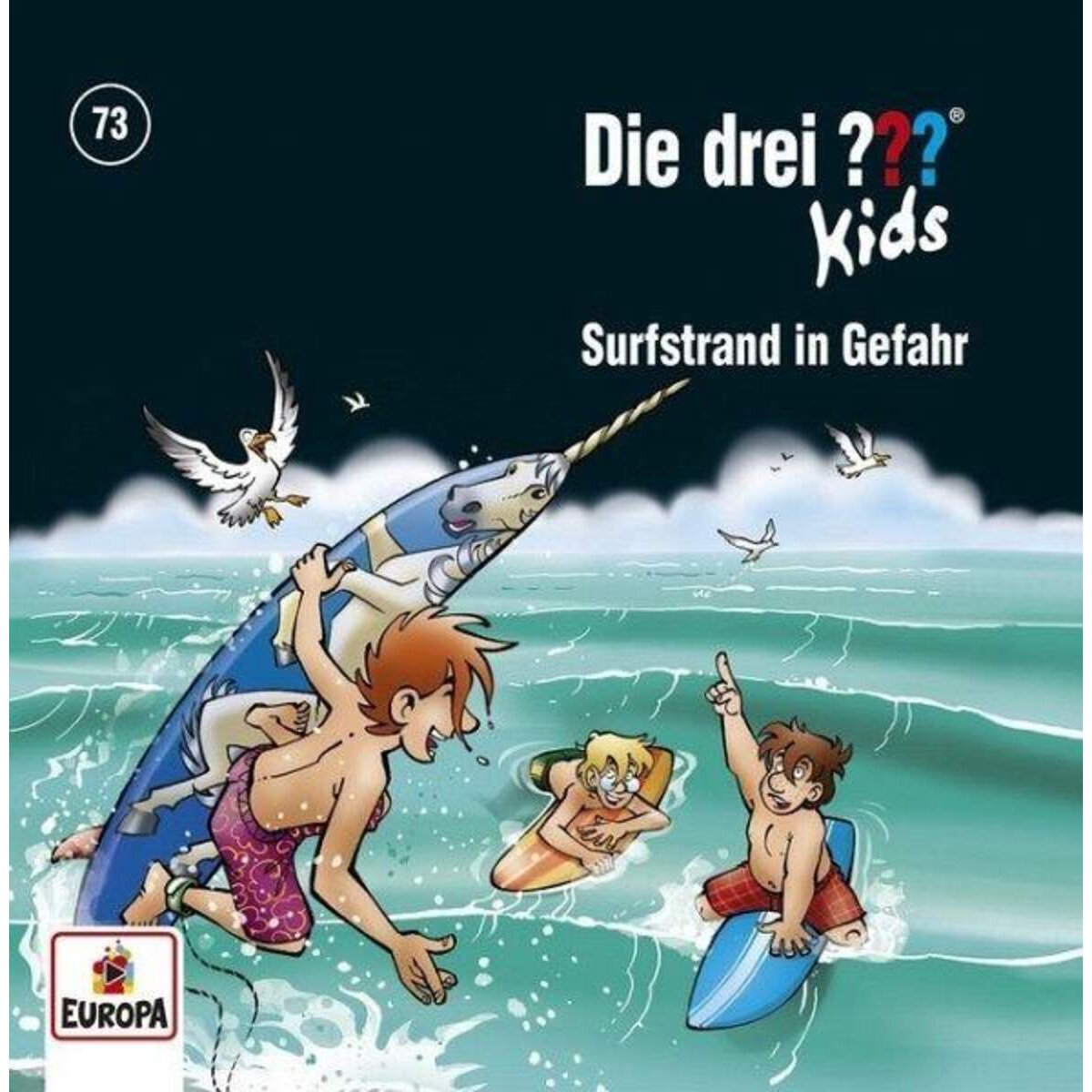 Europa Hörspiel-CD Die Drei ??? Kids, Folge 73 - Surfstrand in Gefahr