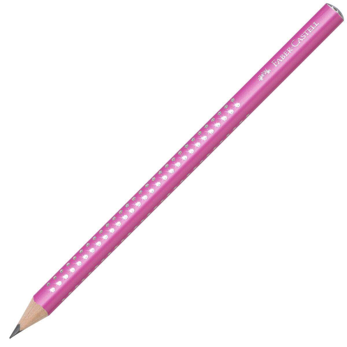Faber-Castell Bleistift Jumbo Sparkle pearl pink