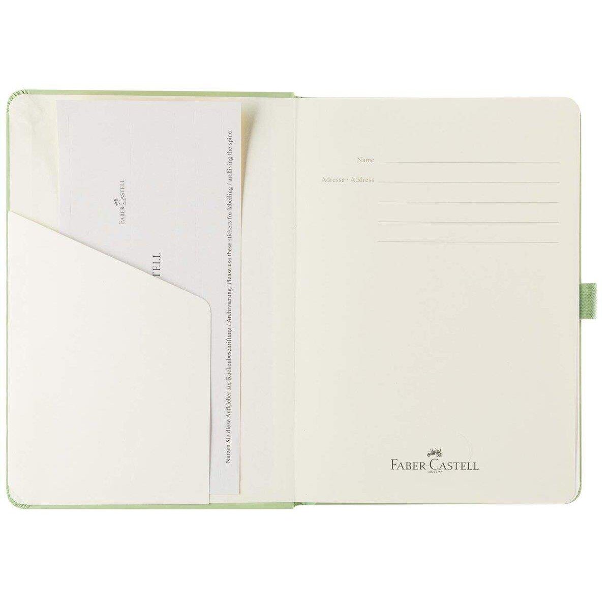 Faber-Castell Notizbuch Pastell mint, DIN A5, 145 x 210 mm