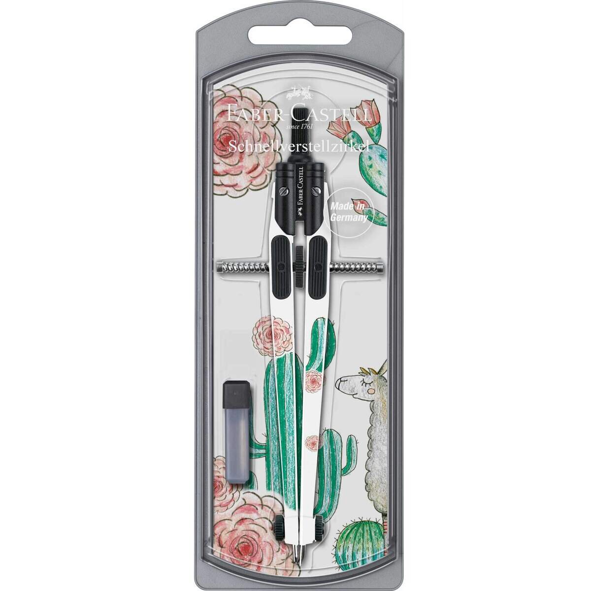Faber-Castell Schnellverstellzirkel Girls 2020, sortiert