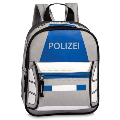 Fabrizio Kindergartenrucksack Polizeiauto Kinderrucksack