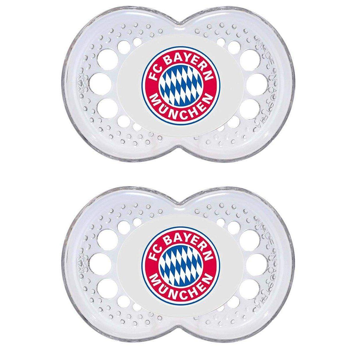 FC Bayern München Schnuller +16 Monate, Doppelpack