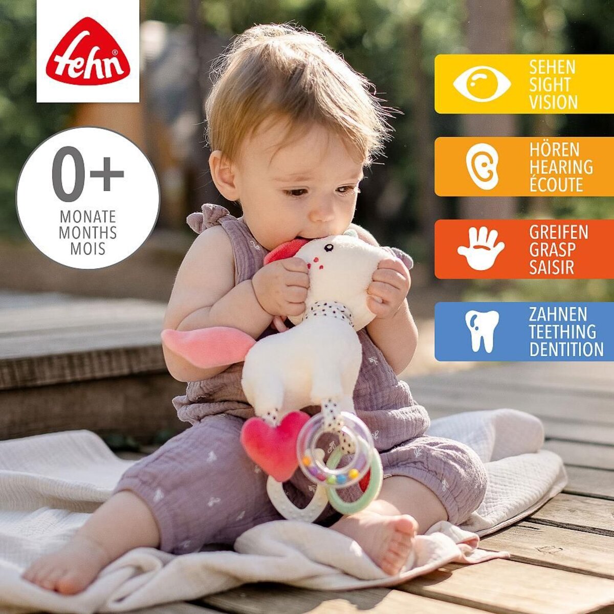 Fehn Activity-Einhorn mit Ring