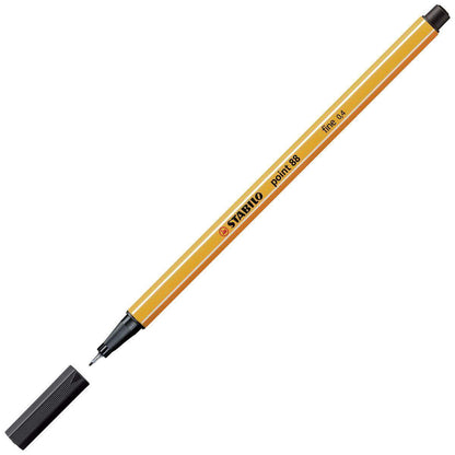 Fineliner - STABILO point 88 - 25er Rollerset - mit 25 verschiedenen Farben