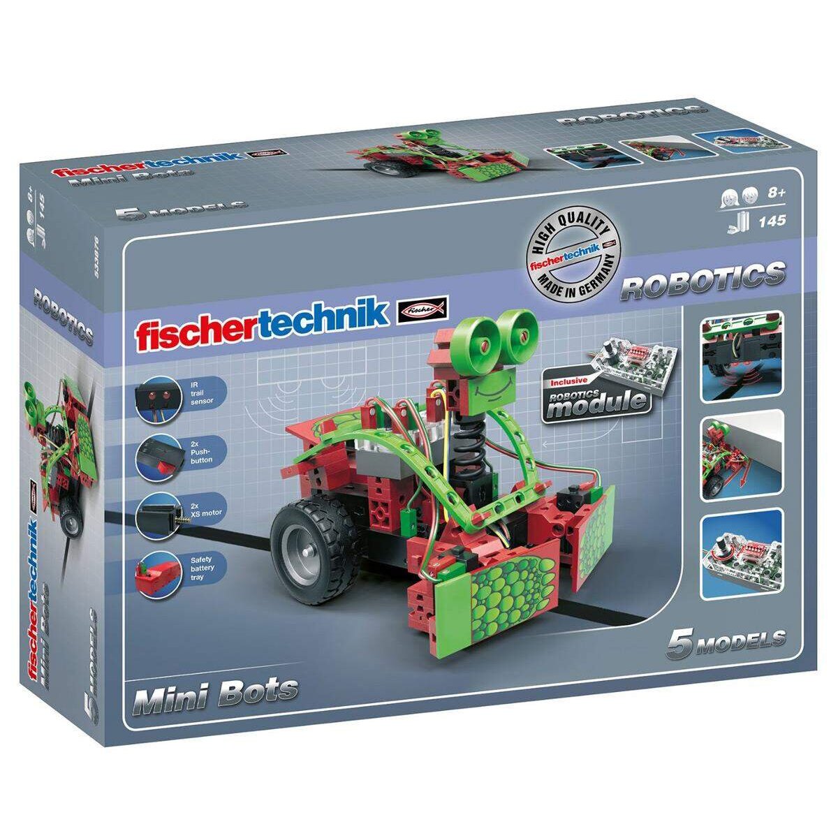 Fischertechnik Robotics Mini Bots Fischertechnik, 145 Teile