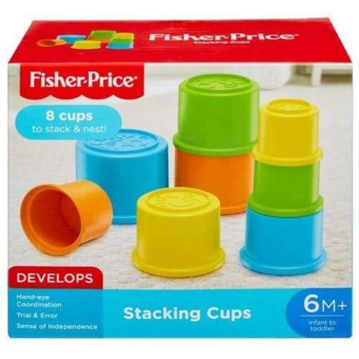 Fisher-Price Bunte Stapelbecher