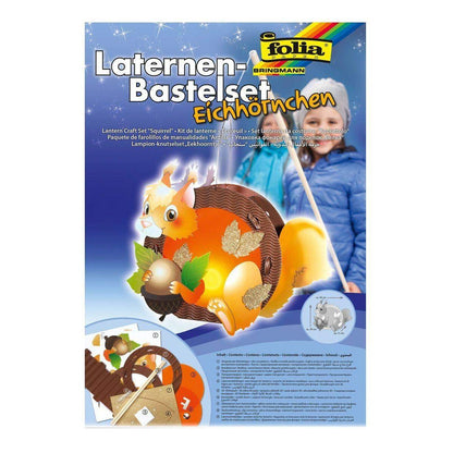 Folia Laternen Bastelset Eichhörnchen