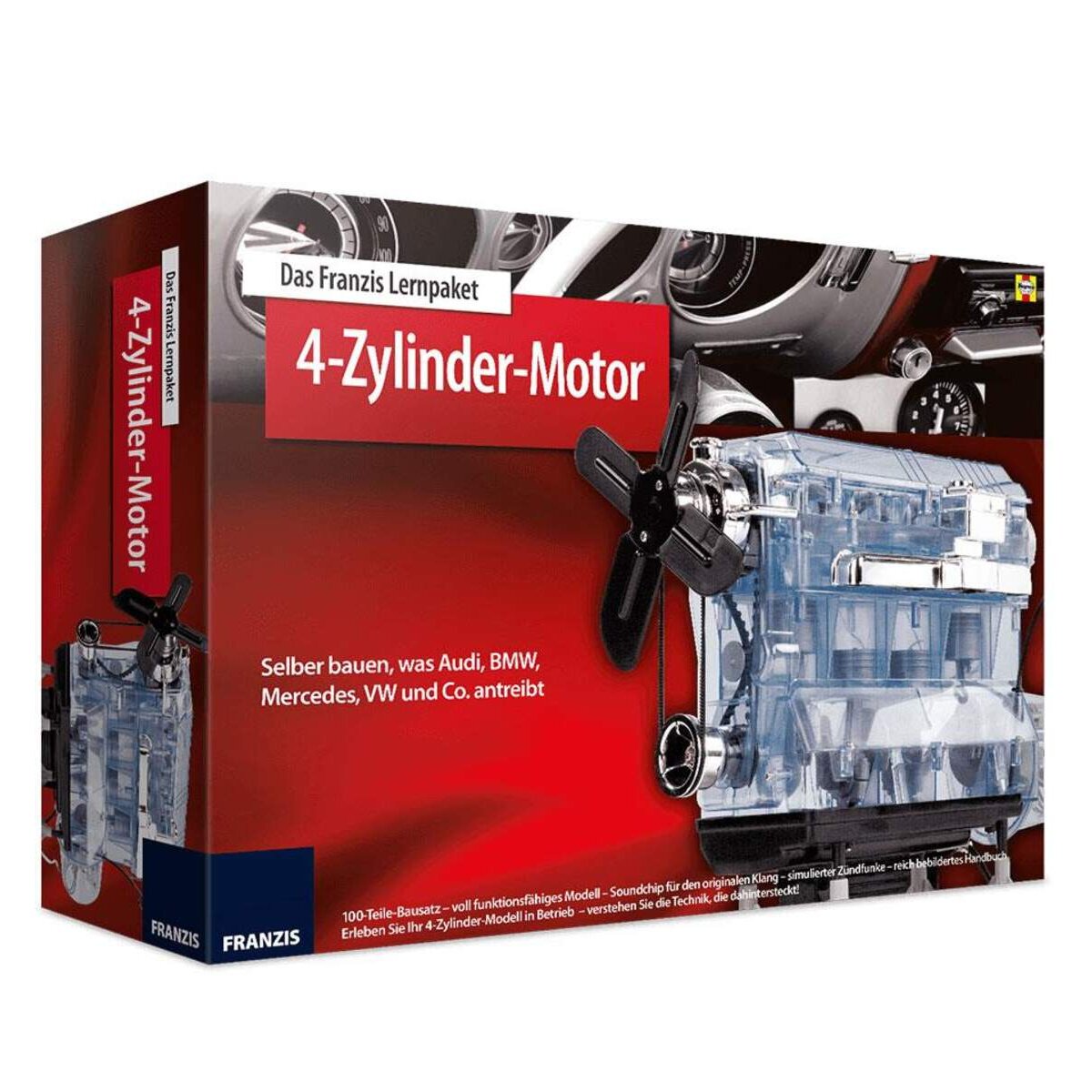 Franzis: 4-Zylinder-Motor