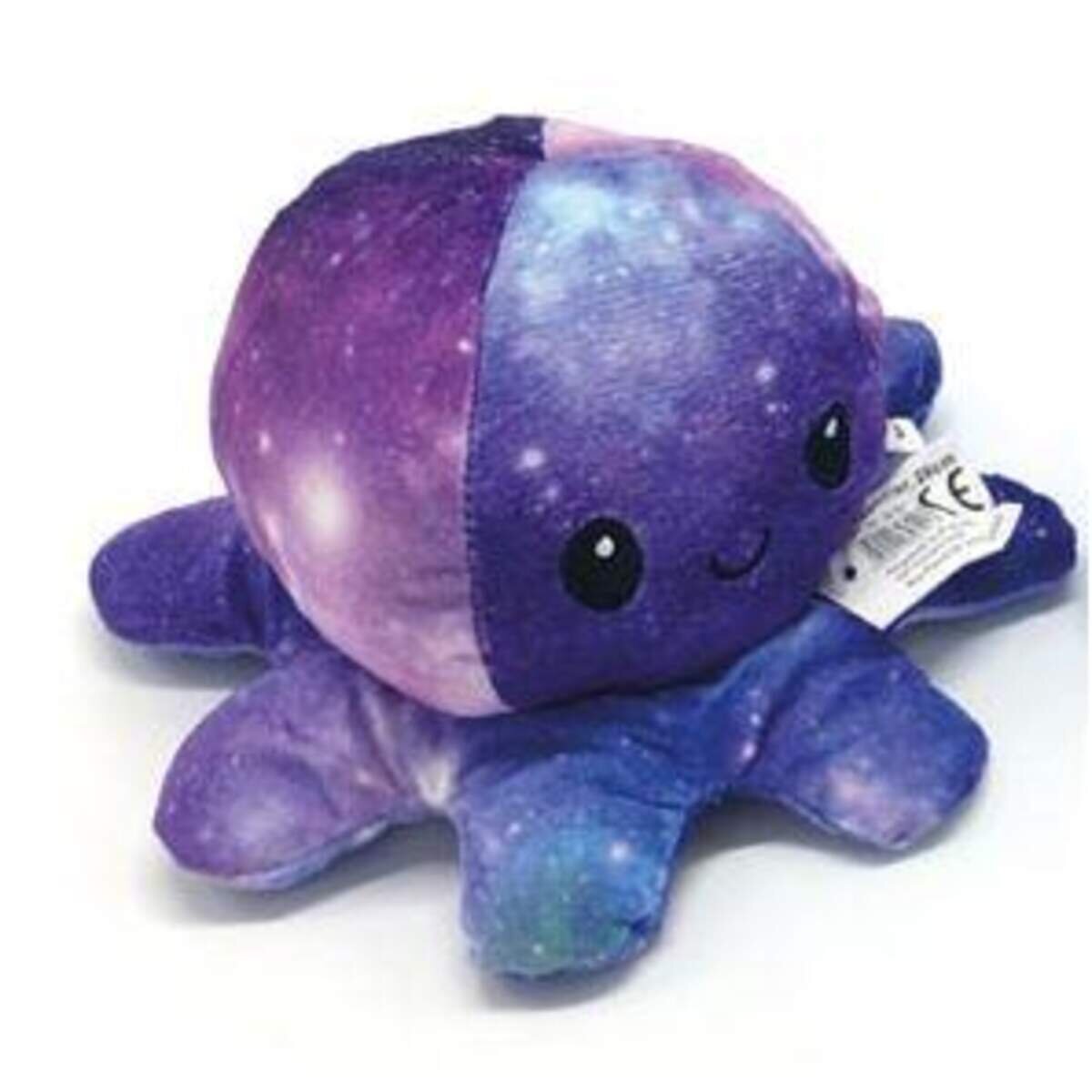 Fun Unlimited Oktopus Wendeplüsch Himmel 20 cm, 1 Stück, 2-fach sortiert