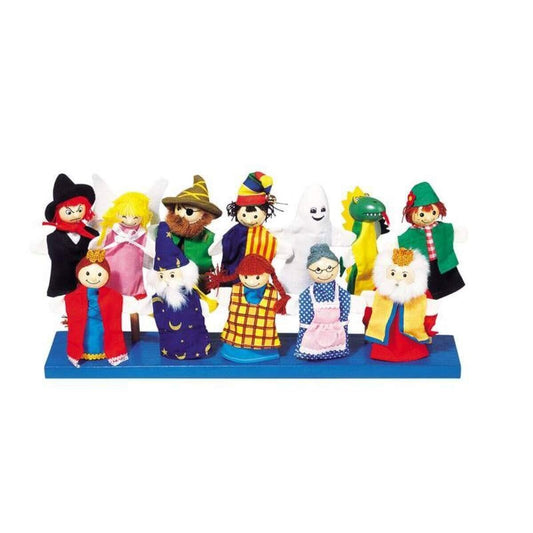 goki Fingerpuppenset mit 12 Figuren