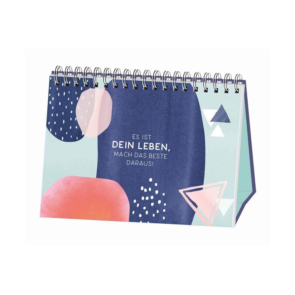 Grafik Werkstatt Spiralbuch klein "Das Leben ist vor allem eins: Deins!"