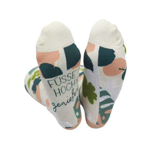 Grafik Werkstatt Wohlfühl-Socke Füsse hoch - Grösse 36-40