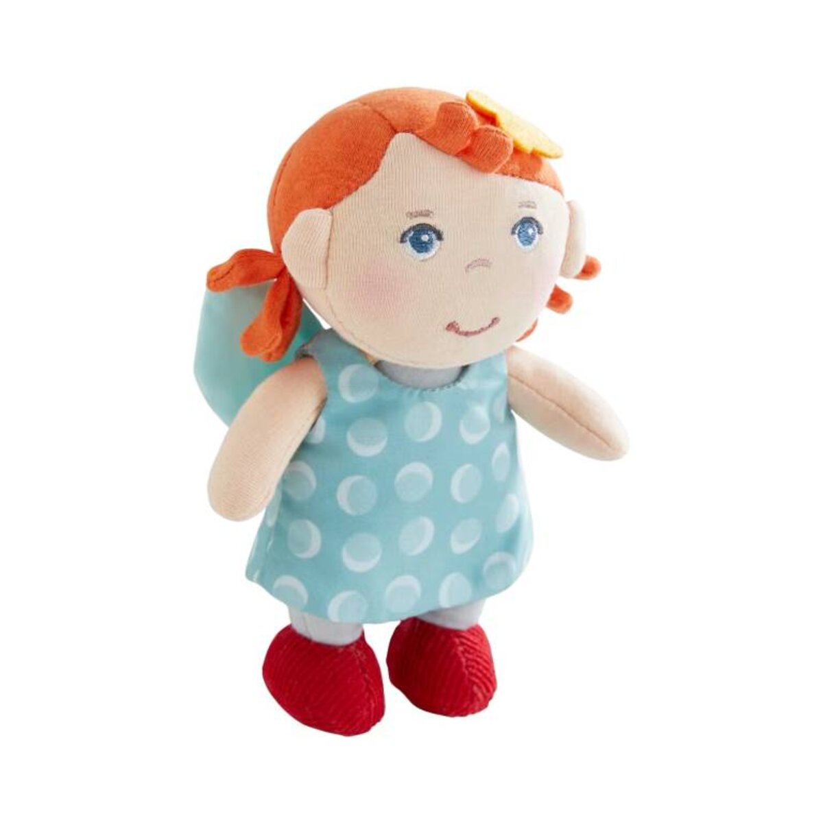 HABA Schutzengelpuppe Emi mit Flügel 15 cm Stoffpuppe