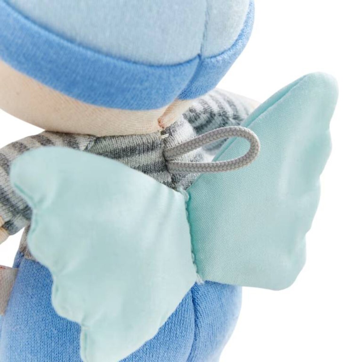 HABA Schutzengelpuppe Mats mit Flügel 15 cm Stoffpuppe