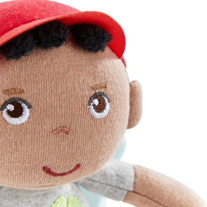 HABA Schutzengelpuppe Oskar mit Flügel 15 cm Stoffpuppe