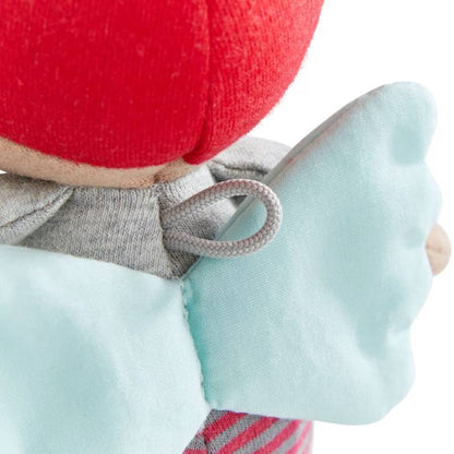 HABA Schutzengelpuppe Oskar mit Flügel 15 cm Stoffpuppe