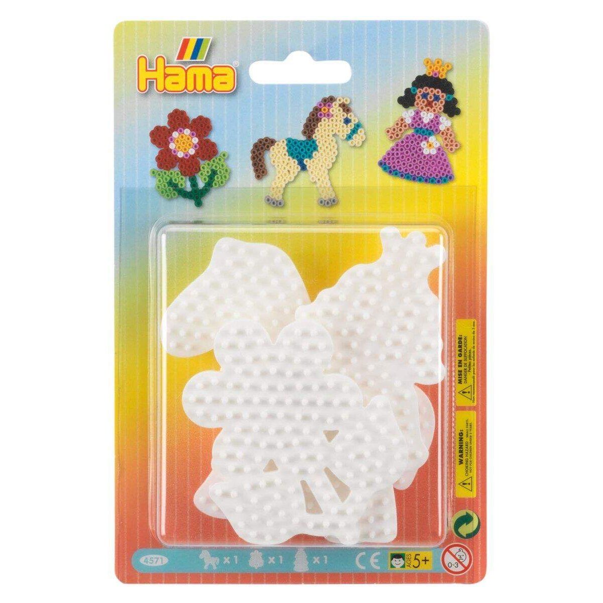 Hama Bügelperlen Stiftplatten 3 Motivplatten