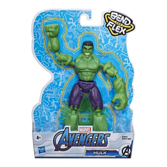 Hasbro Marvel Avengers Bend And Flex Action-Figur, 15 cm, 1 Stück, sortiert