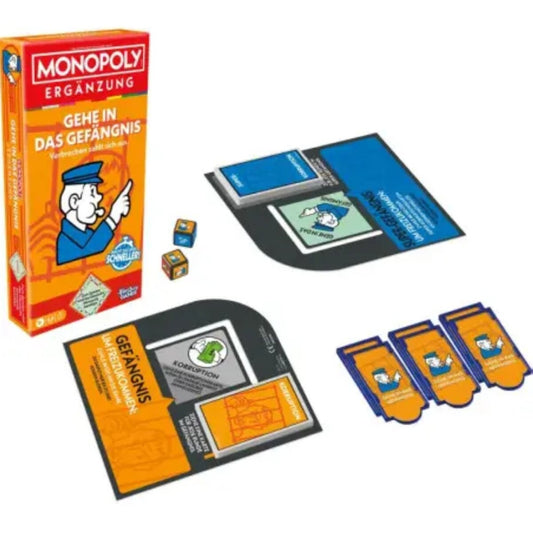 Hasbro Monopoly Ergänzung Gehe in das Gefängnis