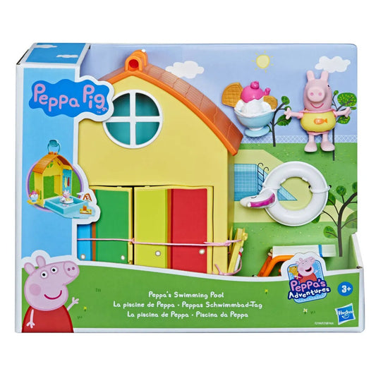 Hasbro Peppa Pig Peppas Schwimmbad-Tag