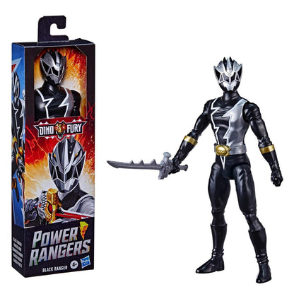 Hasbro Power Rangers Dino Fury 30 cm große Action-Figure, 1 Stück, 4-fach sortiert