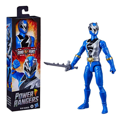 Hasbro Power Rangers Dino Fury 30 cm große Action-Figure, 1 Stück, 4-fach sortiert