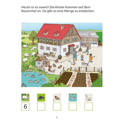 Hauschka Verlag Mathe auf dem Bauernhof 1. Klasse