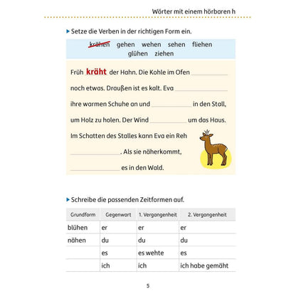 Hauschka Verlag Mein Übungsheft Rechtschreiben 4. Klasse, A5-Heft
