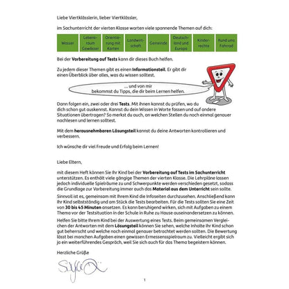 Hauschka Verlag Übungsheft mit Tests im Sachunterricht 4. Klasse