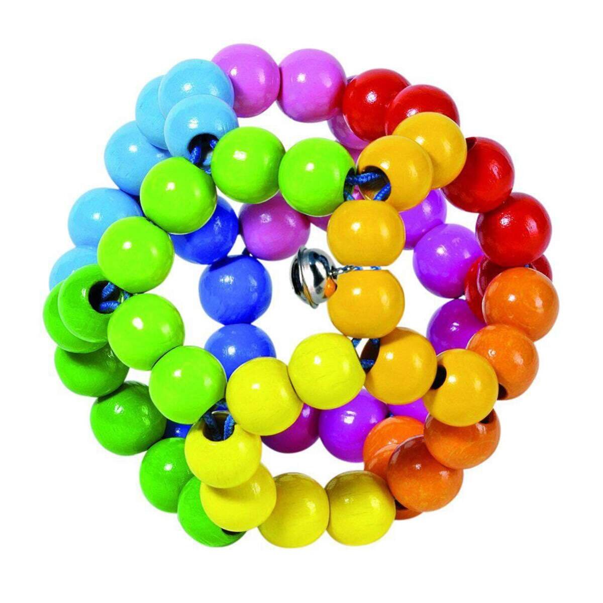 Heimess Greifling Elastik Regenbogenball