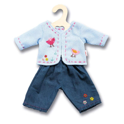 Heless Puppen-Jacke mit Jeans, Gr. 35-45 cm, sortiert