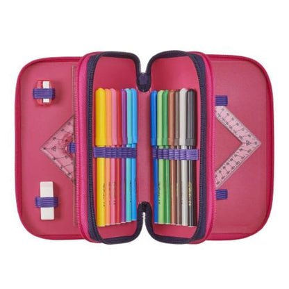 Herlitz Triple-Decker Etui Unicorn, 31-teilig