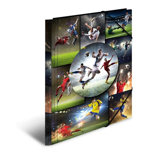 HERMA Sammelmappe A3 Football Kunststoff
